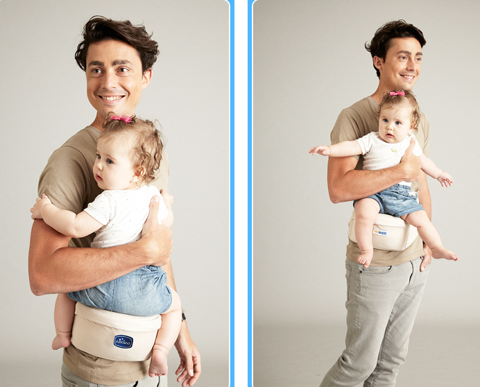 KinderKomfort FlexiTrage™ – die Lösung für bequames Babytragen!