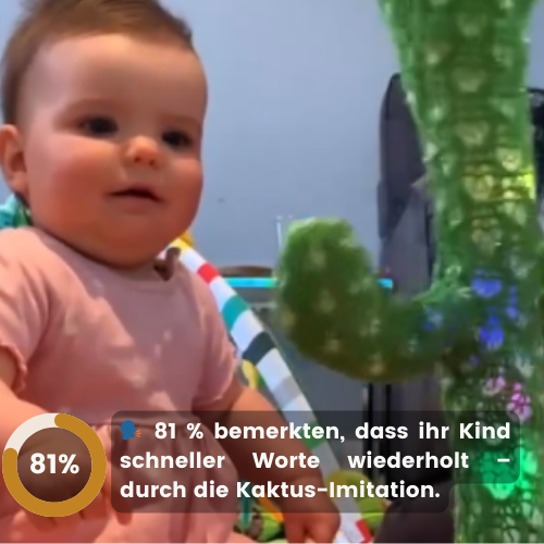 TanzKaktus™ - Der sprachfördernde Spielzeug-Freund für dein Kleinkind