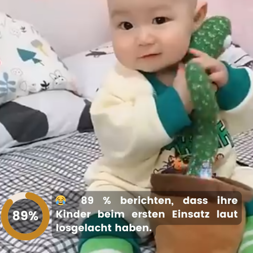 TanzKaktus™ - Der sprachfördernde Spielzeug-Freund für dein Kleinkind