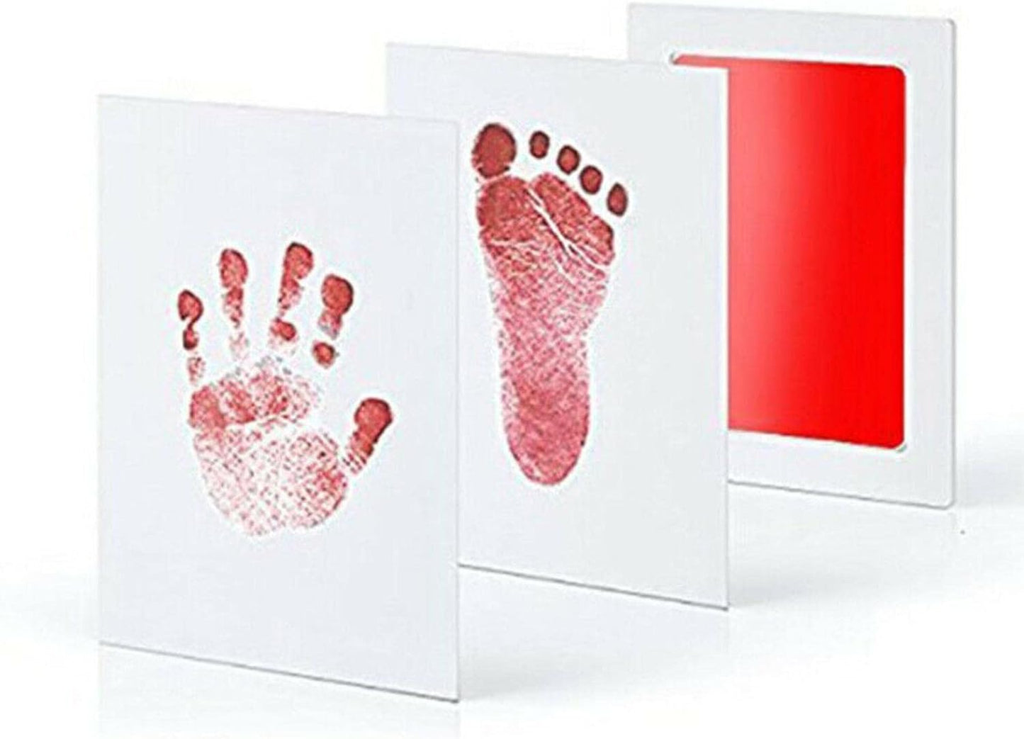 ErinnerungsKunst-Set: Zarte Hand- & Fußabdrücke – Unbedenklich, Einzigartig, Unvergesslich (2x)