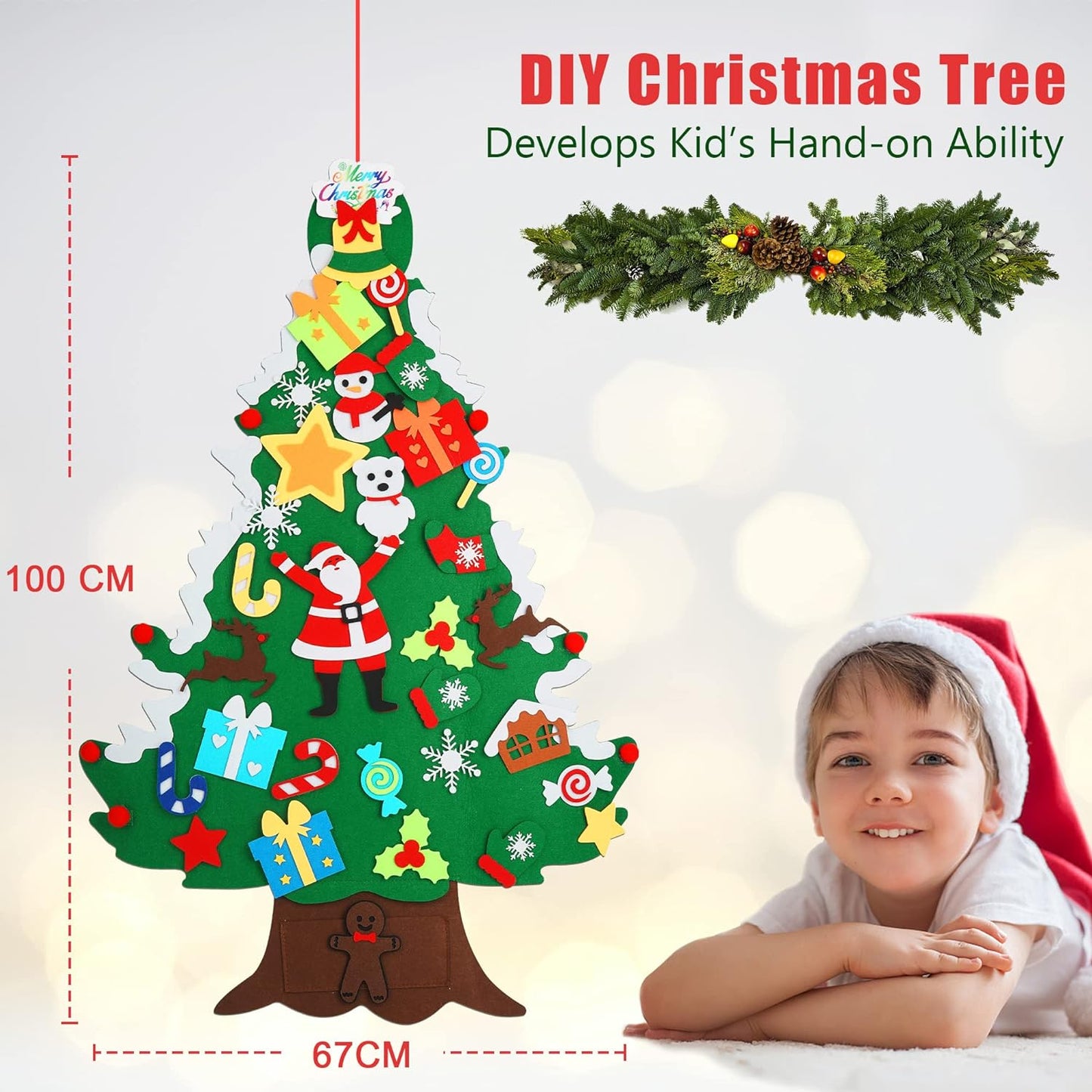 Glanzvoller Weihnachtszauber - Der eigene Weihnachtsbaum für die Kleinen