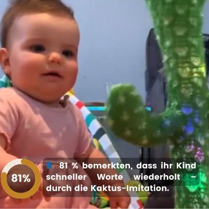 TanzKaktus™ - Der sprachfördernde Spielzeug-Freund für dein Kleinkind