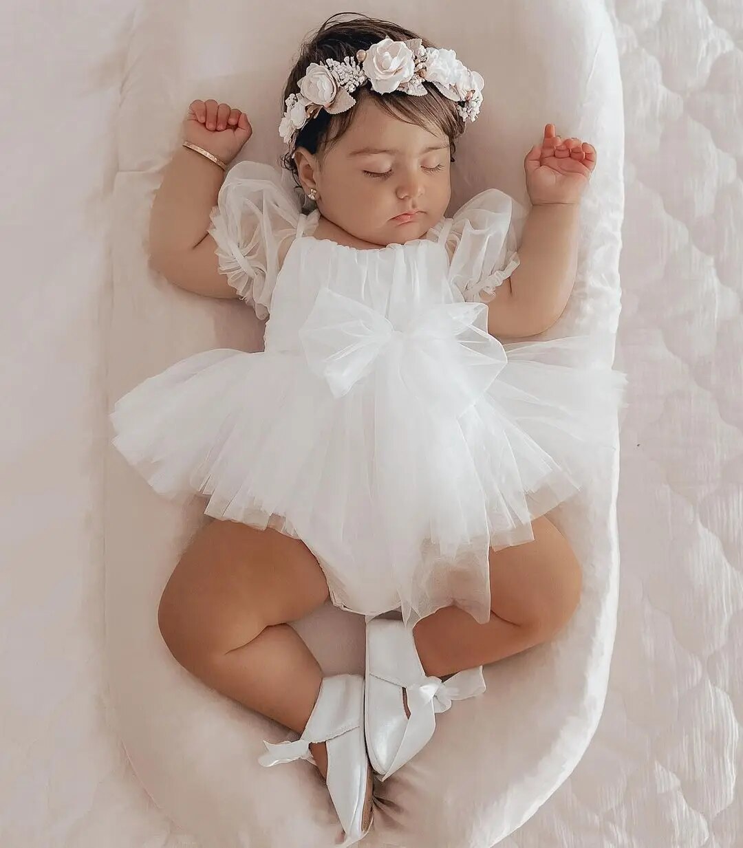 ZauberPrinzessin 0-24M Baby Romper Set - Bequeme Eleganz für Babys