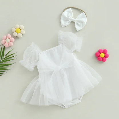 ZauberPrinzessin 0-24M Baby Romper Set - Bequeme Eleganz für Babys