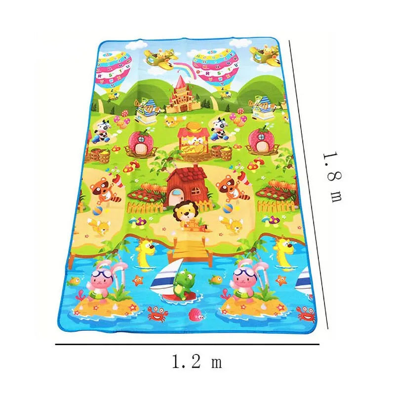 KinderWelt Deluxe Spielteppich - Wo Spielen auf Schutz trifft