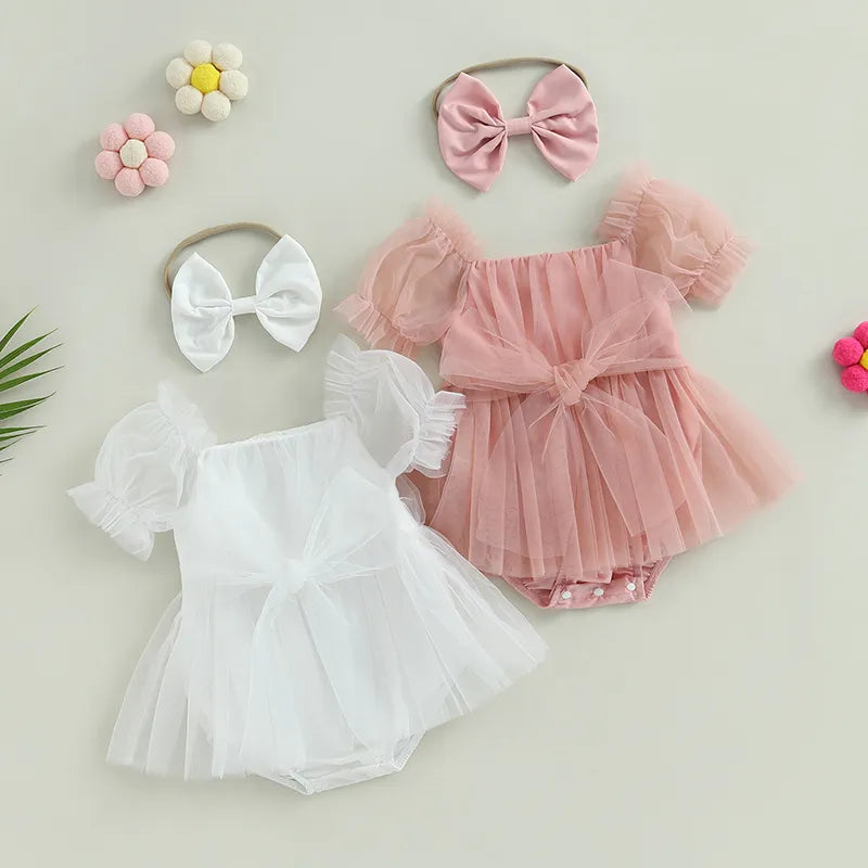 ZauberPrinzessin 0-24M Baby Romper Set - Bequeme Eleganz für Babys