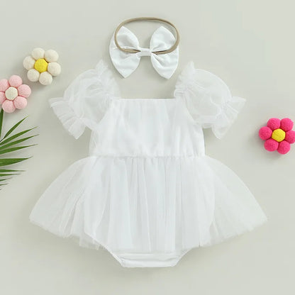 ZauberPrinzessin 0-24M Baby Romper Set - Bequeme Eleganz für Babys